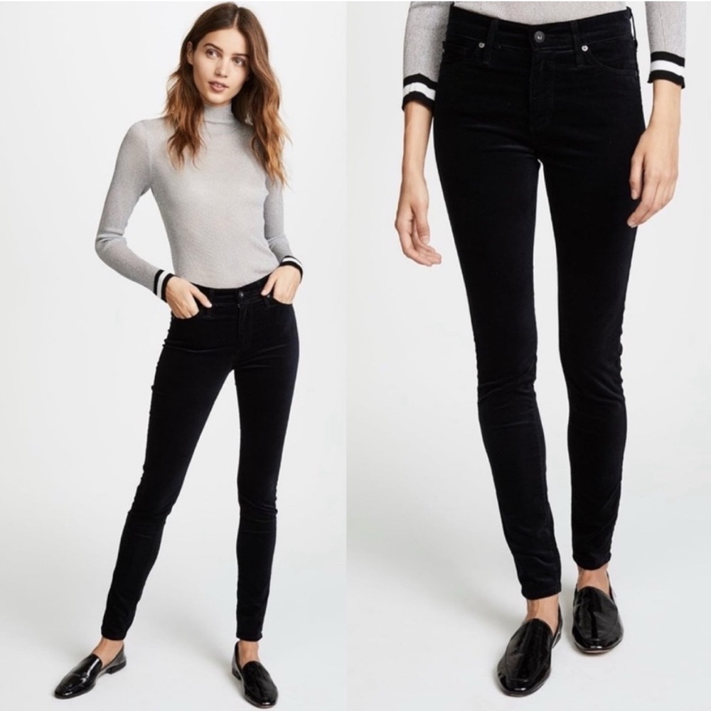 AG Adriano Goldschmied Dark Velvet Jeans
